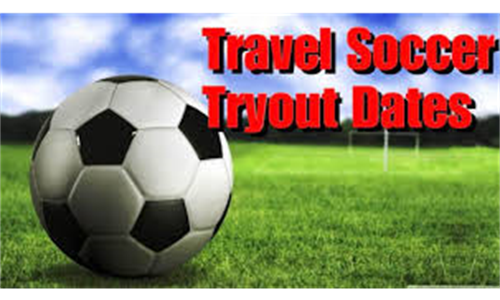 Travel Tryouts - May 25, 26 and 31st